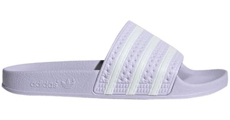 adidas adilette purple tint|Purple adilette Slides .